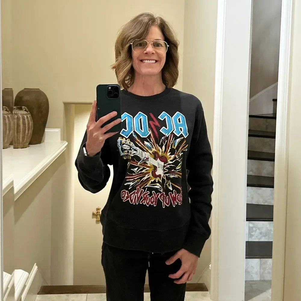 GUCCI AC/DC Logo Sweatshirt XS